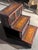 Wood Early 19th Century Regency Mahogany Library Steps Cabinet – Tooled Leather Insets & Brass Grille Doors For Sale - Image 7 of 7