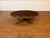 Leighton Hall Furniture Traditional Oval Mahogany Cocktail Table by Leighton Hall - Showroom Sample For Sale - Image 4 of 14