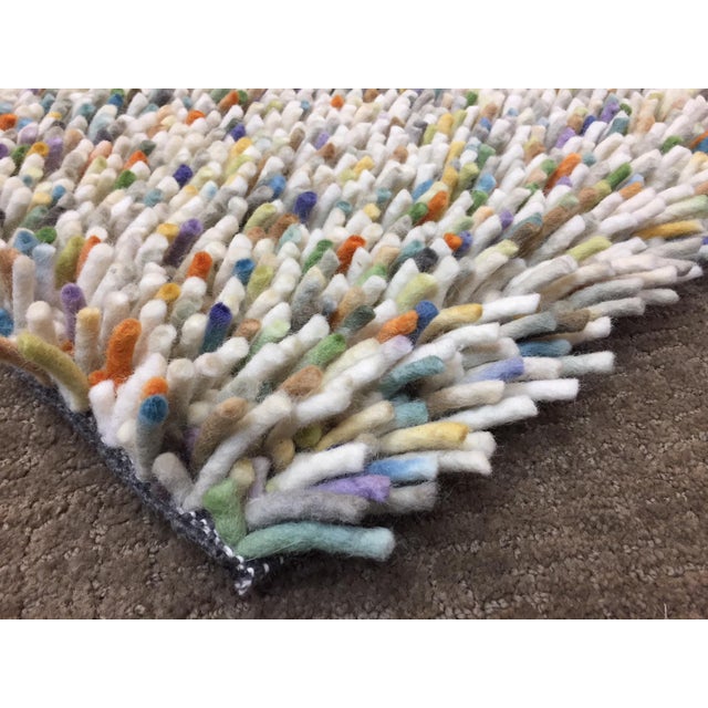 MidCentury Multi Color "Noodle Rug" 2′7″ × 5′1″ Chairish