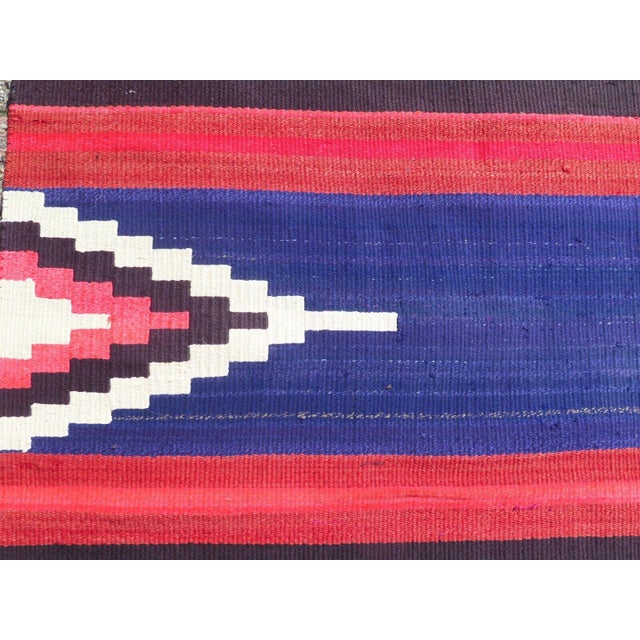 Vintage Turkish Kilim Runner - 27" X 129" For Sale In Raleigh - Image 6 of 12