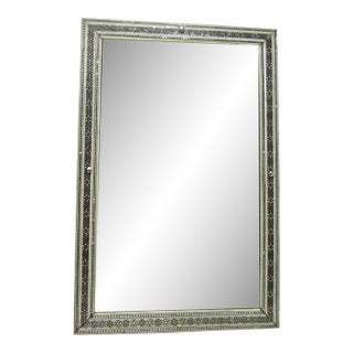 Antique Anglo Indian Micromosaic Inlaid Photo Frame For Sale