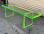 Plastic Early 21st Century Amparo Calderon Tapia Custom Lime Green Lucite Bench For Sale - Image 7 of 12