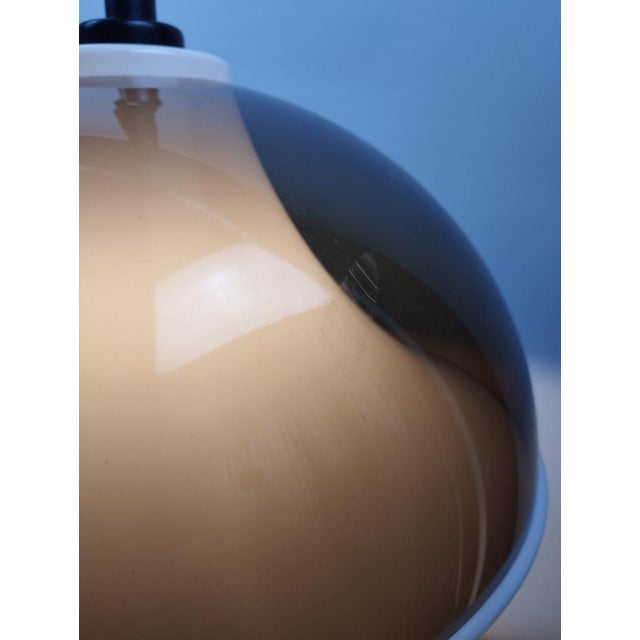 Space Age Acrylic Rise & Fall Pendant Lamp attributed to Elio Martinelli for Martinelli Luce For Sale - Image 9 of 15