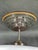 Metal Art Deco Czech Opaline Glass Flush Mount, 1930s For Sale - Image 7 of 9