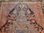 19th Century Persian Farahan Rug, Hand-Knotted Wool, Floral Medallion Design, Blue & Red, 4x6 For Sale - Image 12 of 18