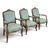 Louis XV Oak Armchairs, Set of 3 For Sale - Image 5 of 5
