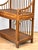 Vintage Coastal Boho Rattan Tiered Hall Stand Etagere Shelf For Sale - Image 11 of 11