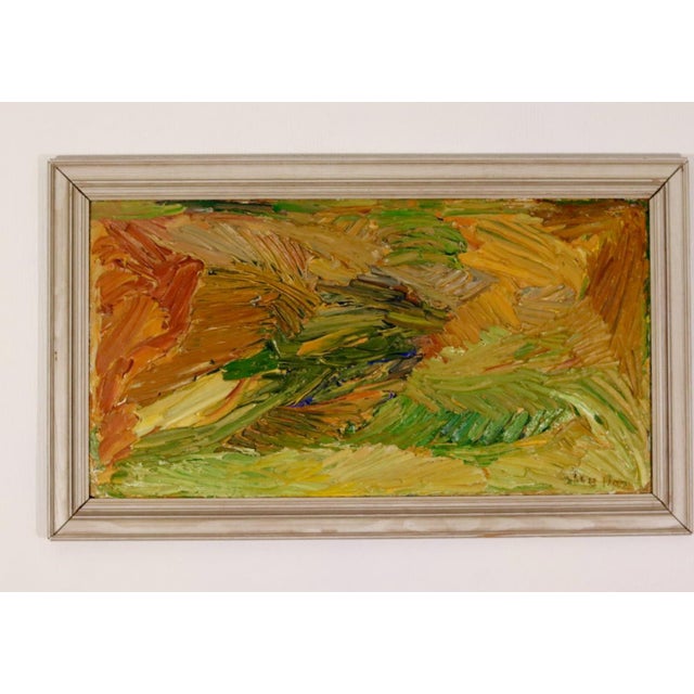 Curt Agge, Waves, 1950s, Oil on Panel, Framed For Sale - Image 5 of 18