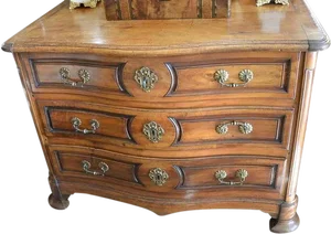 18th C. French Walnut Commode