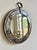 French Brutalist Round Wall Mirror, 1950 For Sale - Image 7 of 11