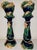 19th Century French Majolica Candelabras - 2 For Sale - Image 4 of 12