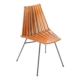 Mid-Century Modern Model 218 Side Chair by Dirk Van Sliedregt for Rohé, 1960s For Sale