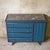 Vintage Blue Wooden Commode, 1950s For Sale - Image 4 of 10