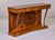 Italian Art Deco Three Drawer Walnut Console With Crotch Veneer For Sale - Image 11 of 12