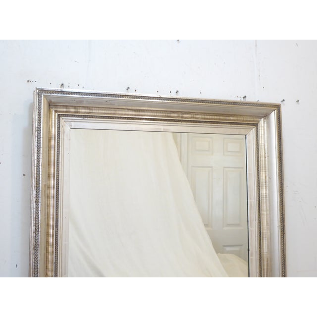 19th Century Silverleafed Mirror For Sale - Image 4 of 4