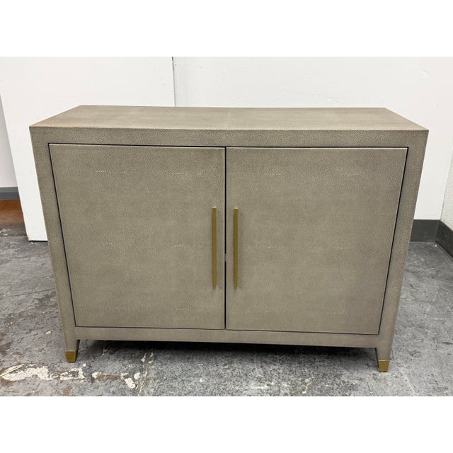 Design Plus Gallery presents the Graydon Shagreen Sideboard from Restoration Hardware. Inspired by the glamour of 1930s...