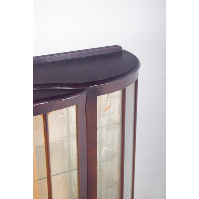 Portuguese Glass Front Display Cabinet, 1890s For Sale - Image 3 of 11