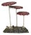 English Vintage Garden Mushrooms Sculpture For Sale