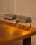 Silver Vintage Metal Table Lamps, Italy, 1920s, Set of 2 For Sale - Image 8 of 11