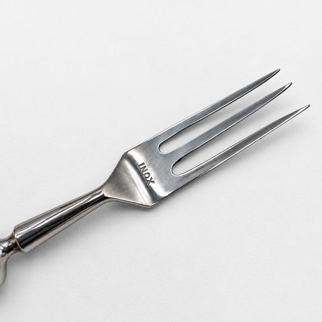 Metal Dessert Cutlery Set from Ercuis, 1950s, Set of 24 For Sale - Image 7 of 10