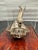 Early 20th Century Admiral Yi Turtleship 99% Silver Handmade Korean Geobukseon Model Display Case For Sale - Image 5 of 12