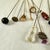 Antique Ladies Hat Pins Collection, Brass & Glass, 1900-1920 For Sale In Philadelphia - Image 6 of 12