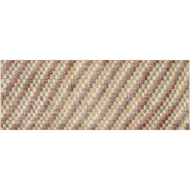 Zeki Muren Mid-Century Modern Turkish Runner For Sale In Los Angeles - Image 6 of 6