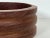 Mid-Century Modern Large Vintage Scandinavian Fluted Teak Bowl For Sale - Image 3 of 11