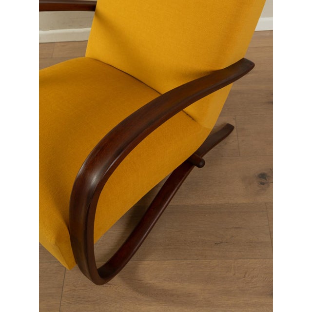 1930s H-269 Lounge Chair by Jindrich Halabala, 1930s For Sale - Image 5 of 7