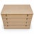 This is a pair of mid-century modern blonde mahogany chest attributed to Joseph Carper. Joseph Carper was a prominent mid-...