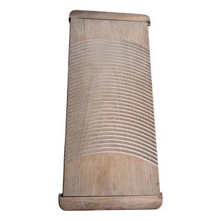 Handcrafted Wooden Washboard, Japan, 1950s For Sale