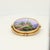Gold Antique Swiss Enamel and 14k Gold Brooch With a Mont Blanc Scene For Sale - Image 8 of 12