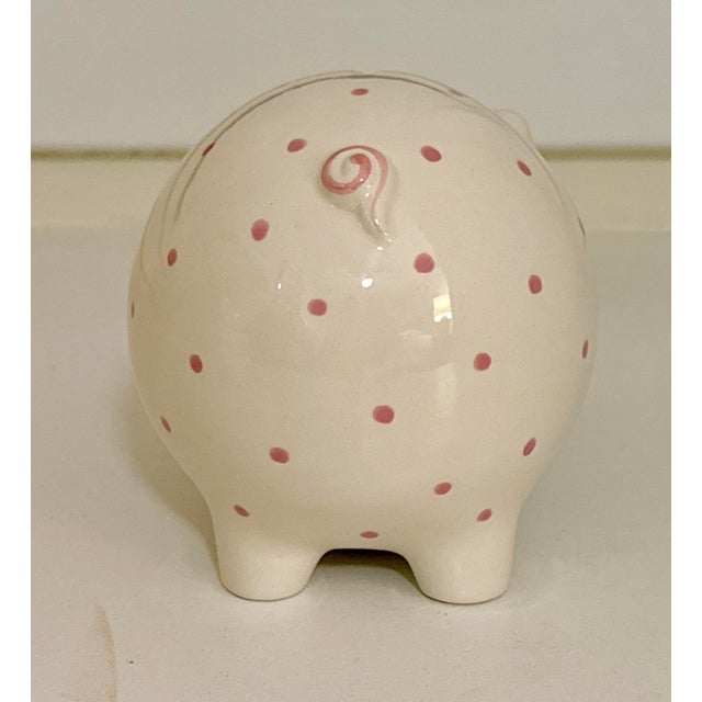 Tiffany & Co. Hand Painted Vintage Piggy Bank For Sale In New York - Image 6 of 9