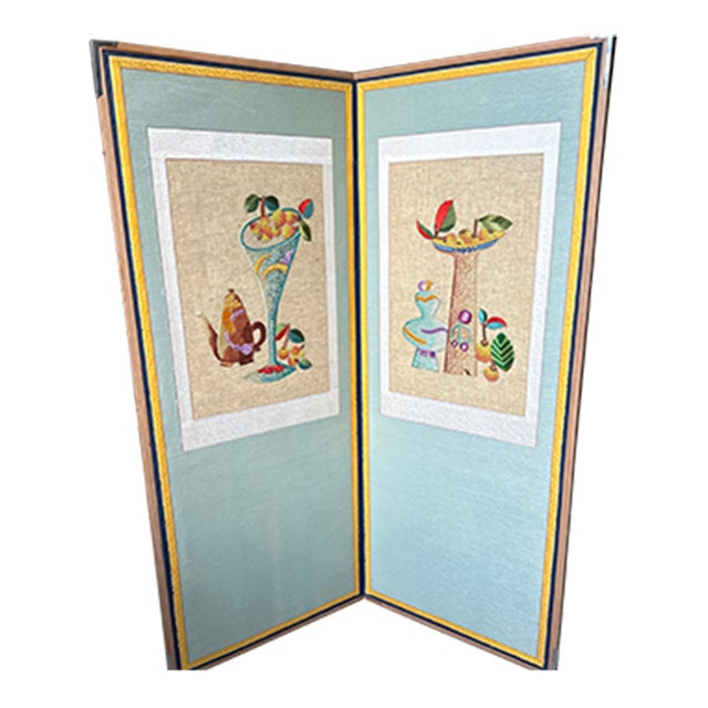 Antique Standing Folded Screens For Sale