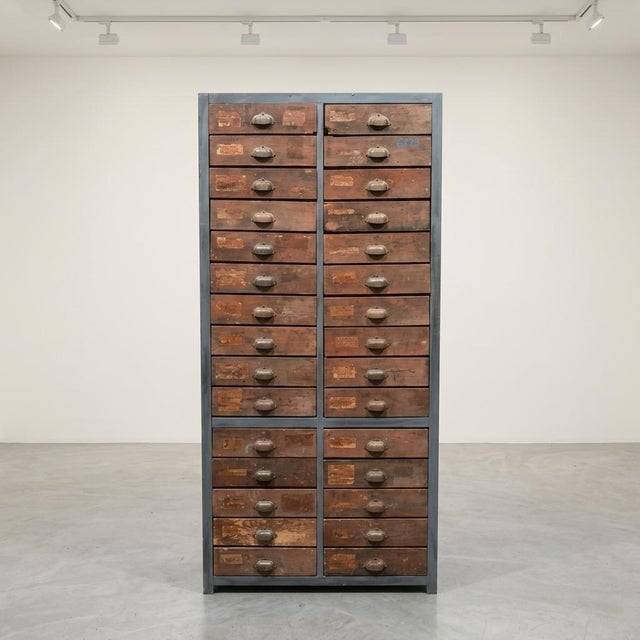 Antique Haberdashery in Oak, 1910 For Sale - Image 4 of 4