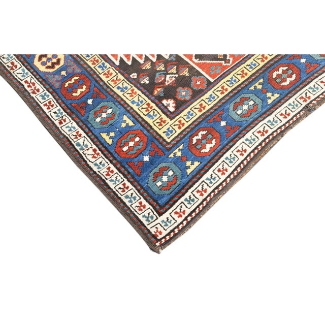 Textile Antique Kharabagh Rug 3'6'' x 6'10'' For Sale - Image 7 of 12