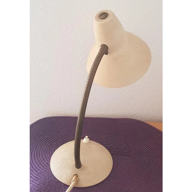 Little Mid-Century Metal Table Lamp, in Very Good conditions. Designed 1960 to 1969 European Plug (up to 250V).The wiring...