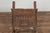 Rustic Indian Low Wooden Chair With Rope Seat and Weathered Appearance For Sale - Image 10 of 16