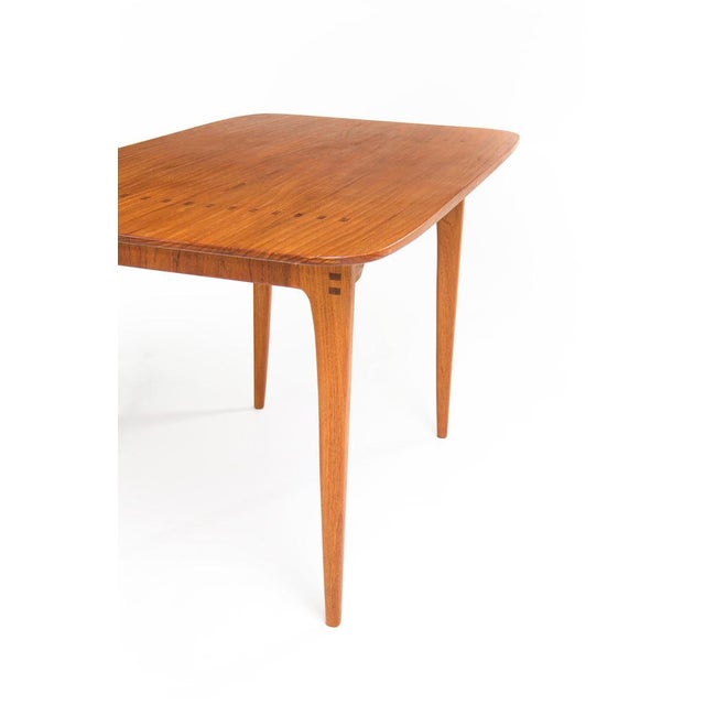Mid-Century Modern Table in Teak, 1950s For Sale - Image 9 of 11