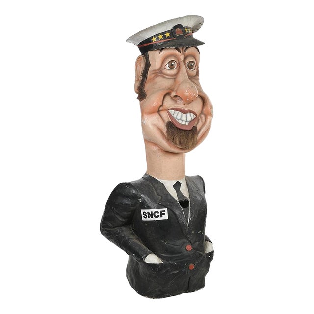 Large SNCF Fairground Papier-Mâché For Sale