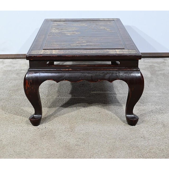 Lacquered Wooden Coffee Table, China, 1960s For Sale - Image 16 of 18