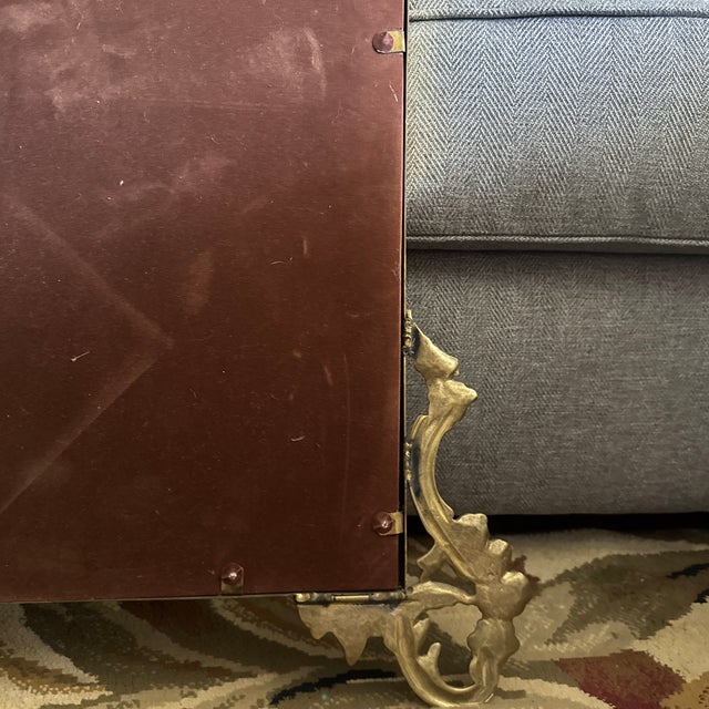 Mid 20th Century Beveled Mirror For Sale In Greenville, SC - Image 6 of 11