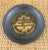 Mid 20th Century Pewter and Brass Asian Insignia Catchall For Sale - Image 5 of 8
