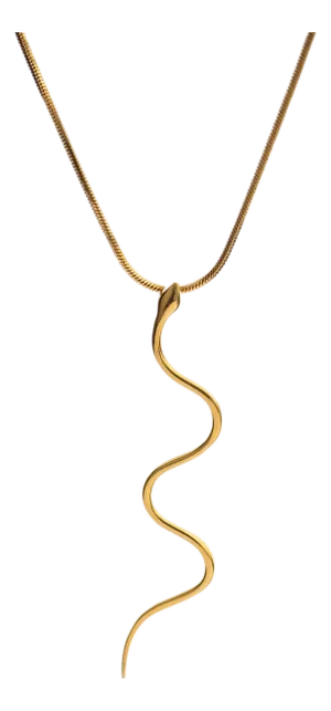 Eternal Serpent Gold Necklace