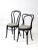 Mid-Century Modern Pair of Painted Bentwood Chairs With Upholstery For Sale - Image 3 of 11