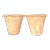Vintage Boho Terra Cotta Over Fiberglass Planters - a Pair For Sale
