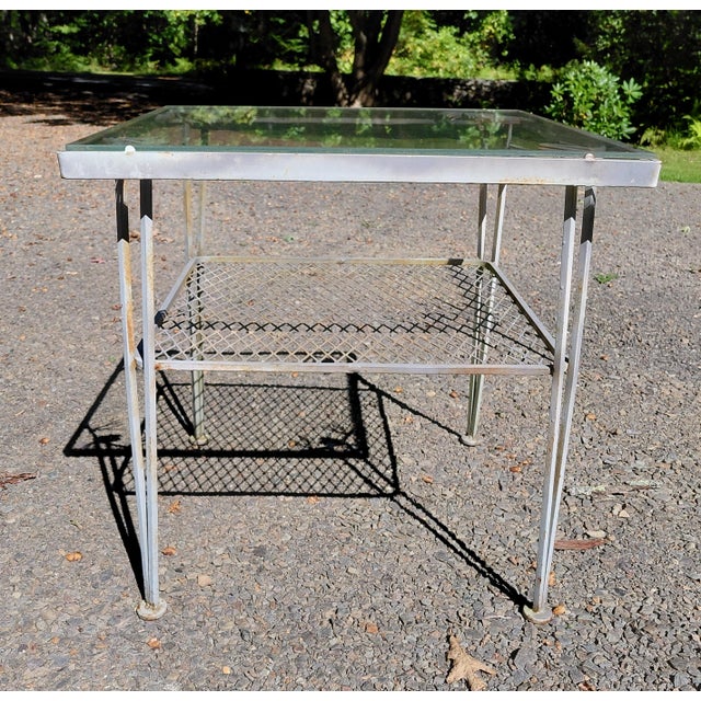 Mid-Century Modern 1960s Woodard Pinecrest Side Table Unsigned For Sale - Image 3 of 8