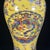 Monumental Vintage Chinese Yellow Ground Famille Rose "Dragon & Phoenix" Vase For Sale In Los Angeles - Image 6 of 10