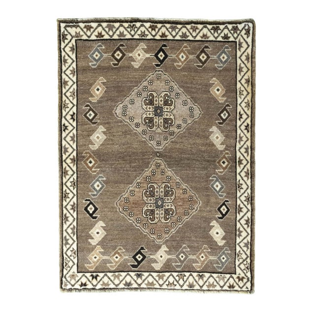 Hand-Knotted Gabbeh Rug For Sale - Image 11 of 11