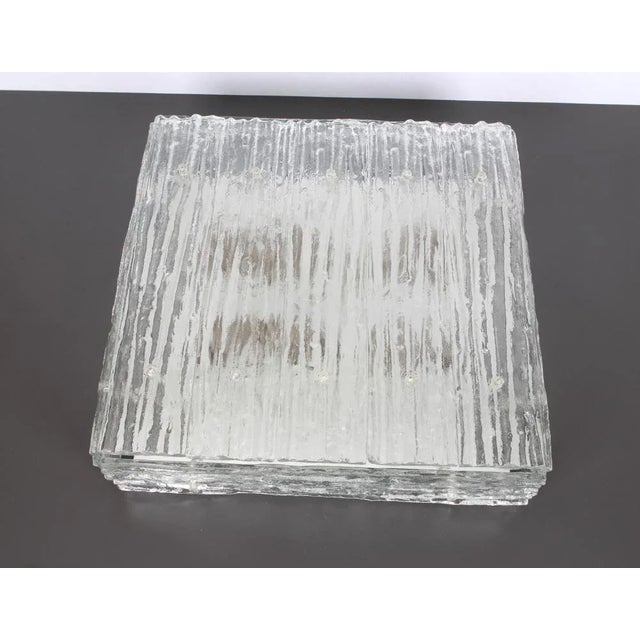 Large Austrian Murano Glass Flush Mount from Kalmar, 1960s For Sale - Image 14 of 18